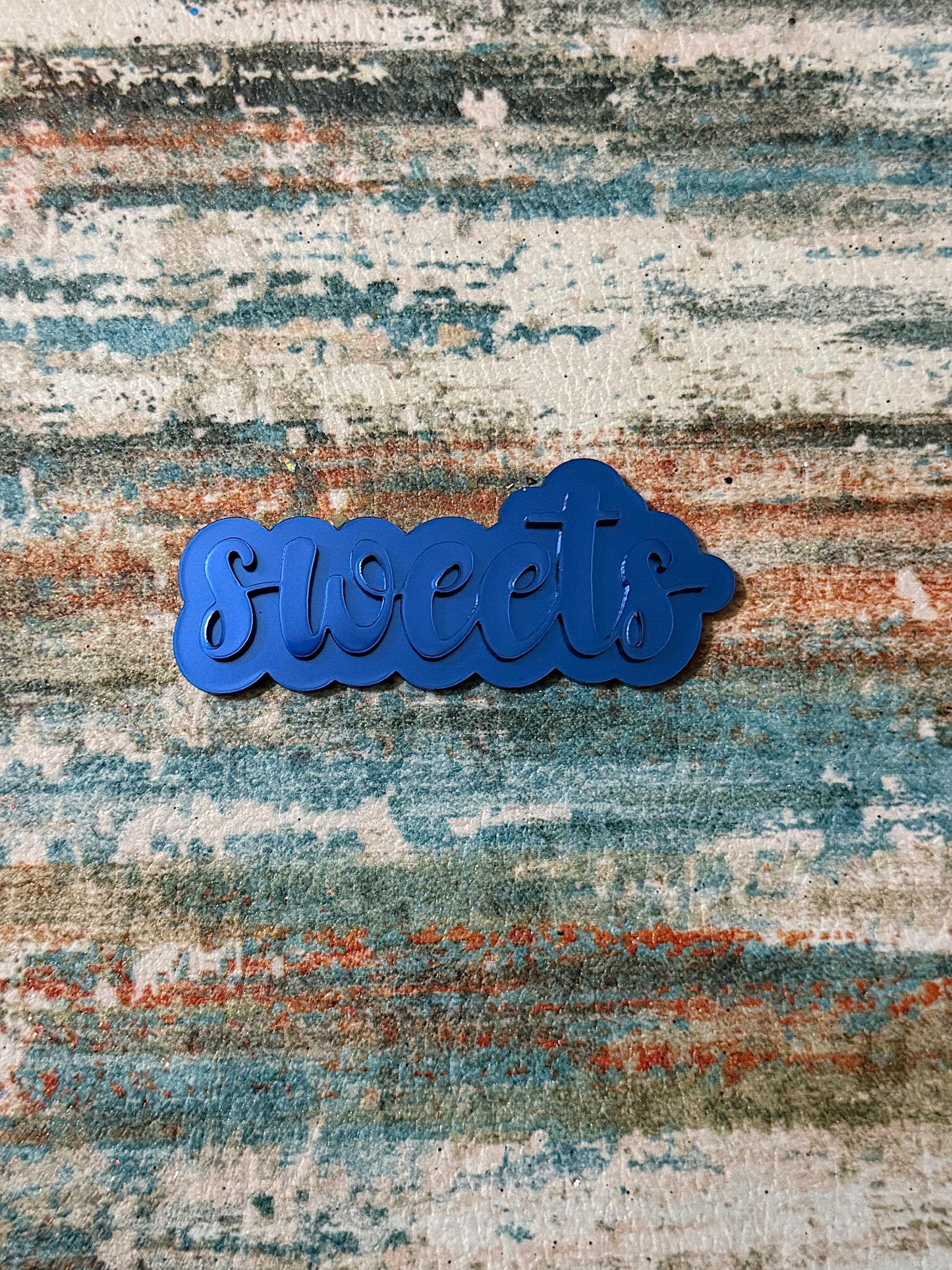 “Matte Blue with Matte Blue name” name clip