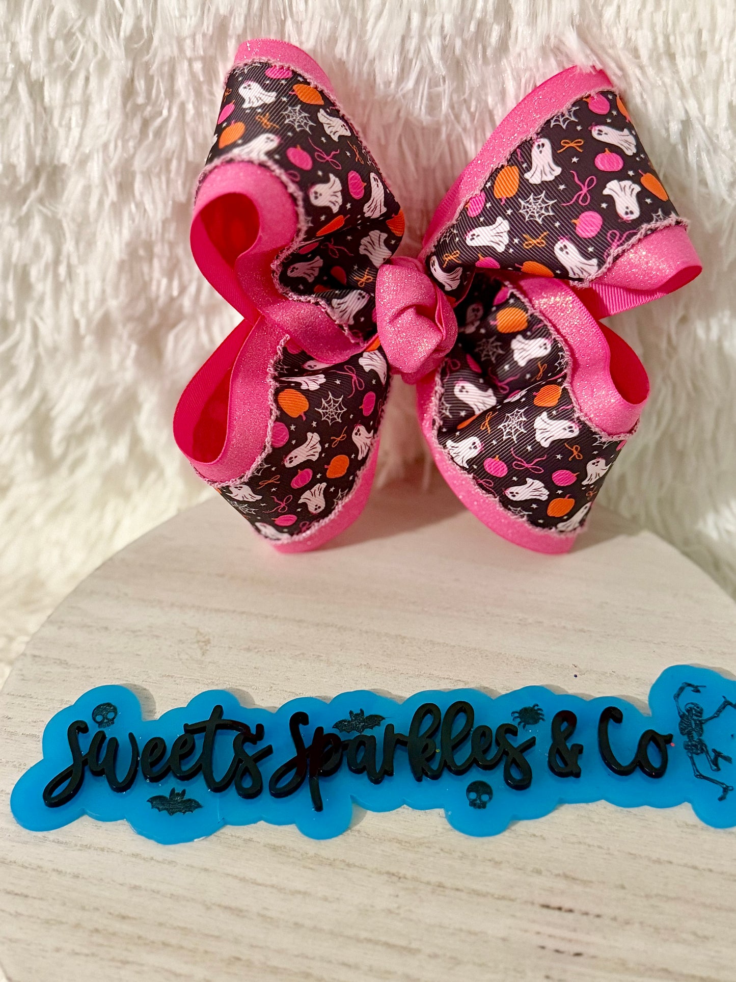 Halloween Ribbon Bows
