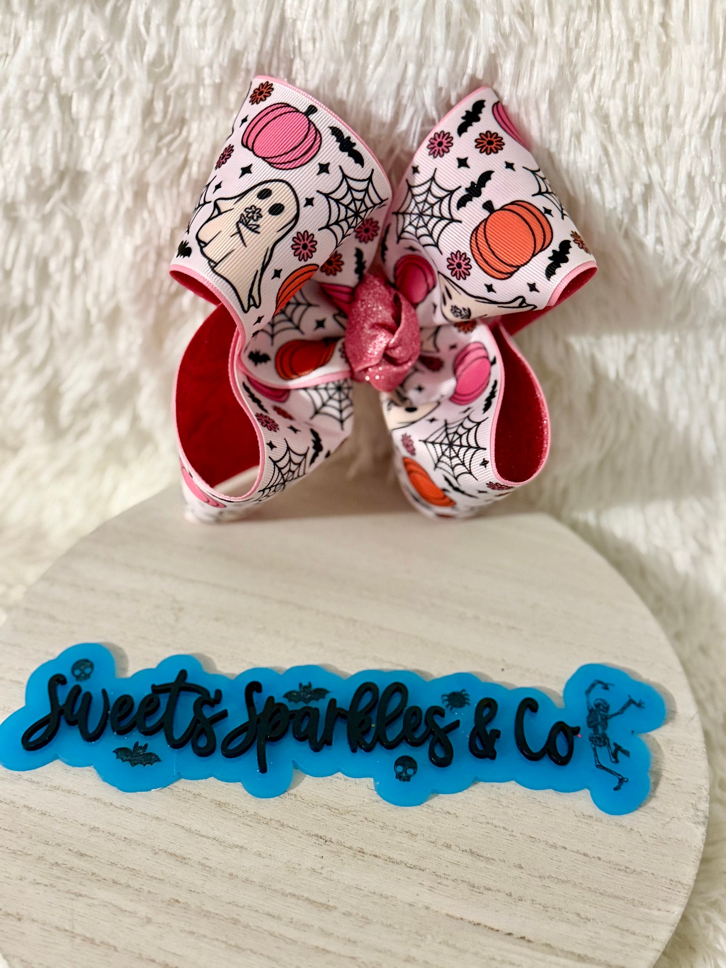 Halloween Ribbon Bows