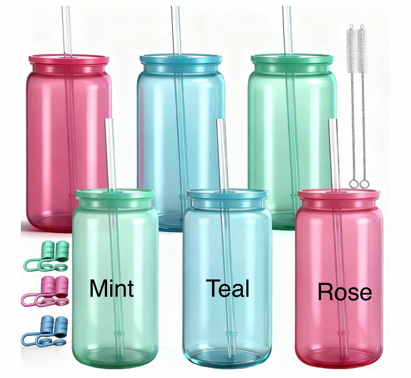 Jelly Colored Plastic Cups
