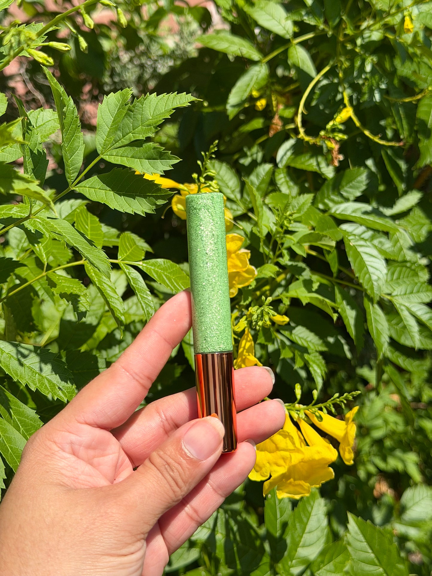 Matte Pearl Peridot (wand)